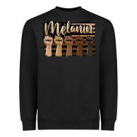 Black melanin american flag Heavyweight Sweatshirt - HRA Design Shop