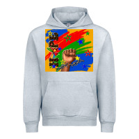 Heather Grey Hope Urban Hoodie - TumblerDesignByShophia