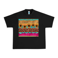 Black leopard sunflower gemstone Urban Heavy Tee - JahusDesignShop