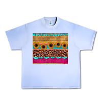Grape Ice leopard sunflower gemstone Urban Heavy Tee - JahusDesignShop