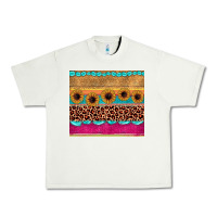 Pistachio leopard sunflower gemstone Urban Heavy Tee - JahusDesignShop