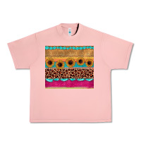 Salmon leopard sunflower gemstone Urban Heavy Tee - JahusDesignShop