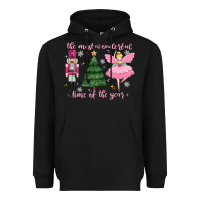 Black the most wonderful time of the year Heavyweight Hoodie - MaliasSmallBusiness