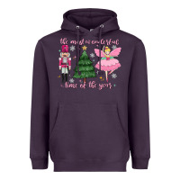 Plum the most wonderful time of the year Heavyweight Hoodie - MaliasSmallBusiness