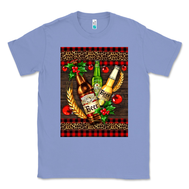Beer Bottles With Mistletoe Classic Tee by AdoDesignShop | Teevron