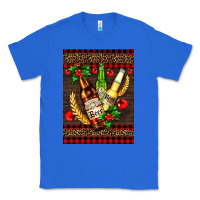 True Royal beer bottles with mistletoe Classic Tee - AdoDesignShop