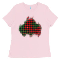 Bubblegum Pink christmas glitter patch Ladies Tee - AdoDesignShop