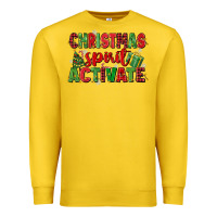 Lemon christmas spirit activate Premium Sweatshirt - MaliasSmallBusiness
