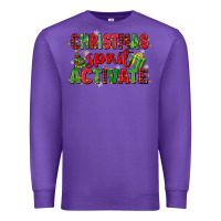 Purple christmas spirit activate Premium Sweatshirt - MaliasSmallBusiness