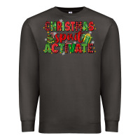 Smoke christmas spirit activate Premium Sweatshirt - MaliasSmallBusiness