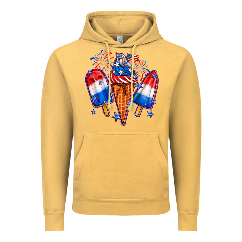 4th Of July Ice Creams Vintage Hoodie by Neo Western | Teevron