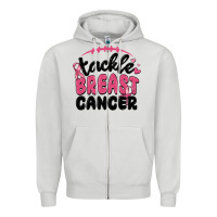 Tackle Breast Cancer Zipper Hoodie | Teevron