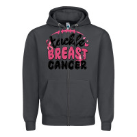 Smoke tackle breast cancer Zipper Hoodie - MaliasSmallBusiness