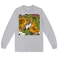 Moon Dust western bull skull seamless pattern Long Sleeve Tee - BundleAndBundleShop