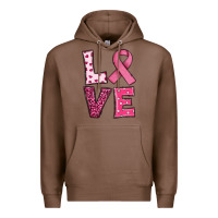 Chestnut Western Breast Cancer Love Premium Hoodie - RanaPortraitStore