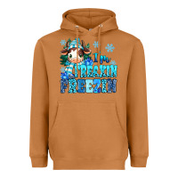 Meerkat I'm freakin freezin Heavyweight Hoodie - MaliasSmallBusiness