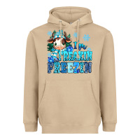 Mushroom I'm freakin freezin Heavyweight Hoodie - MaliasSmallBusiness