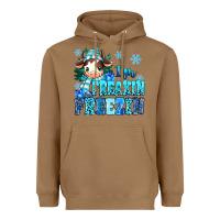 Toasted Coconut I'm freakin freezin Heavyweight Hoodie - MaliasSmallBusiness