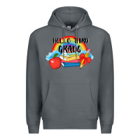 Rock back to school hello third grade 3200x2400 Premium Hoodie - AdoDesignShop