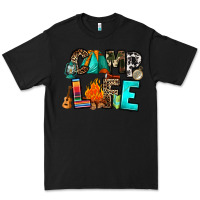 Black camp life Premium Tee - RanaPortraitStore