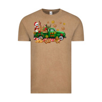 Vintage Coffee santa fuel   cookies truck Vintage Tee - AdoDesignShop