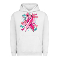 Pigment Lunar Rock Breast Cancer ribbon Cancer Awareness Urban Hoodie - HowdyJamesFarm