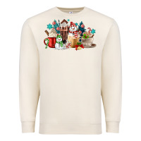 Sandshell christmas coffee Premium Sweatshirt - MaliasSmallBusiness
