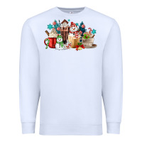 White christmas coffee Premium Sweatshirt - MaliasSmallBusiness