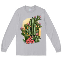 Moon Dust cactus Long Sleeve Tee - JahusDesignShop
