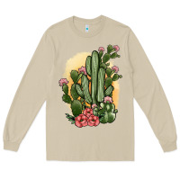 Mushroom cactus Long Sleeve Tee - JahusDesignShop