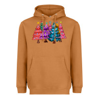 Meerkat christmas trees and lights Heavyweight Hoodie - MaliasSmallBusiness