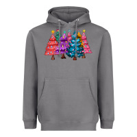 Storm christmas trees and lights Heavyweight Hoodie - MaliasSmallBusiness