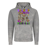 Cloud Rock bead up bitches it's mardi gras skeleton Vintage Hoodie - FaDigitalArtStudio