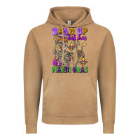 Vintage Camel bead up bitches it's mardi gras skeleton Vintage Hoodie - FaDigitalArtStudio
