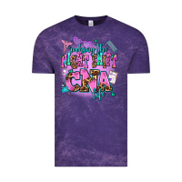 Cloud Purple rocking the night shift cna life Vintage Tee - AdoDesignShop