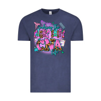 Vintage Denim rocking the night shift cna life Vintage Tee - AdoDesignShop