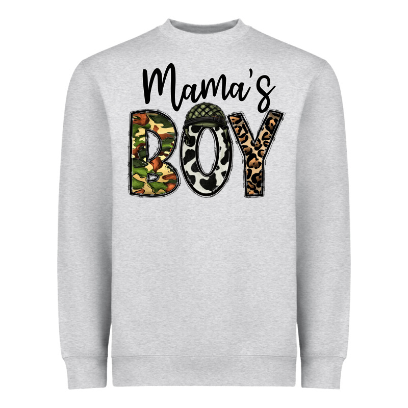 Mama's Boy Heavyweight Sweatshirt by CowhideDigitalArt | Teevron
