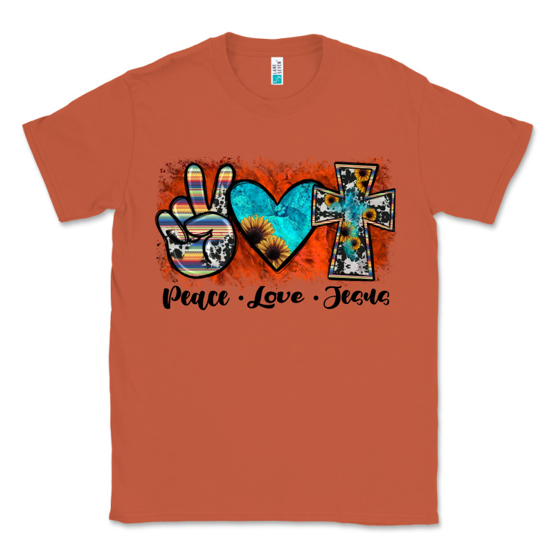 Peace Love Jesus Classic Tee by JahusDesignShop | Teevron