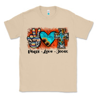 Mushroom peace love jesus Classic Tee - JahusDesignShop