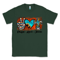 Sports Green peace love jesus Classic Tee - JahusDesignShop