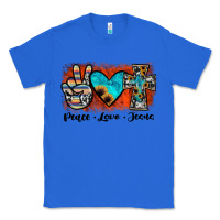 True Royal peace love jesus Classic Tee - JahusDesignShop