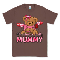 Chestnut my valentine is my mummy Classic Tee - LillyAllenDesigns