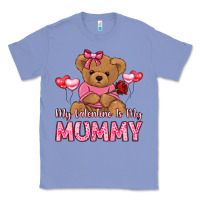 Colony Blue my valentine is my mummy Classic Tee - LillyAllenDesigns