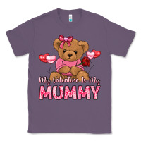 Lavender my valentine is my mummy Classic Tee - LillyAllenDesigns
