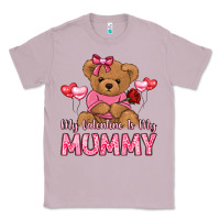 Lilac my valentine is my mummy Classic Tee - LillyAllenDesigns