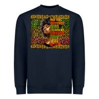 Navy juneteenth celebrate Heavyweight Sweatshirt - HRA Design Shop