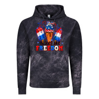Cloud Black 4th of July ice creams tastes like freedom Vintage Hoodie - Neo Western