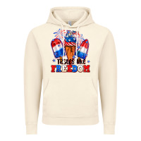 Vintage Artic 4th of July ice creams tastes like freedom Vintage Hoodie - Neo Western