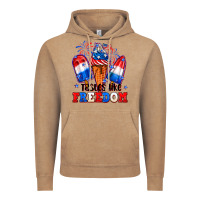 Vintage Coffee 4th of July ice creams tastes like freedom Vintage Hoodie - Neo Western