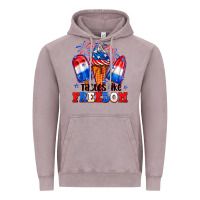 4th Of July Ice Creams Tastes Like Freedom Vintage Hoodie | Teevron